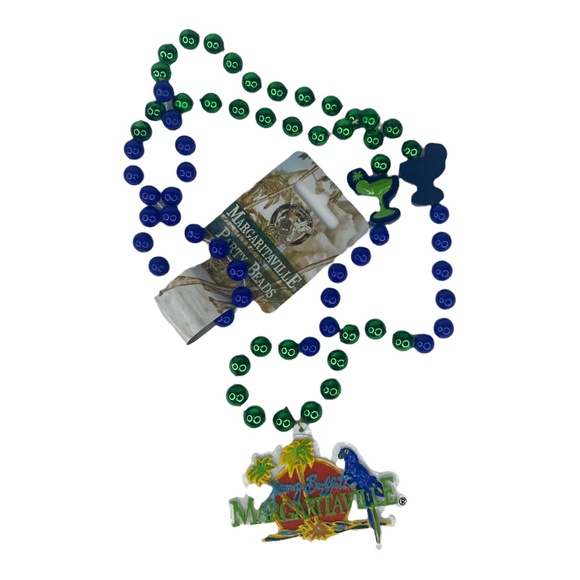 Jimmy Buffett's Margaritaville w/ Margaritaville Drink Bead Party Beads Necklace - Picture 1 of 1